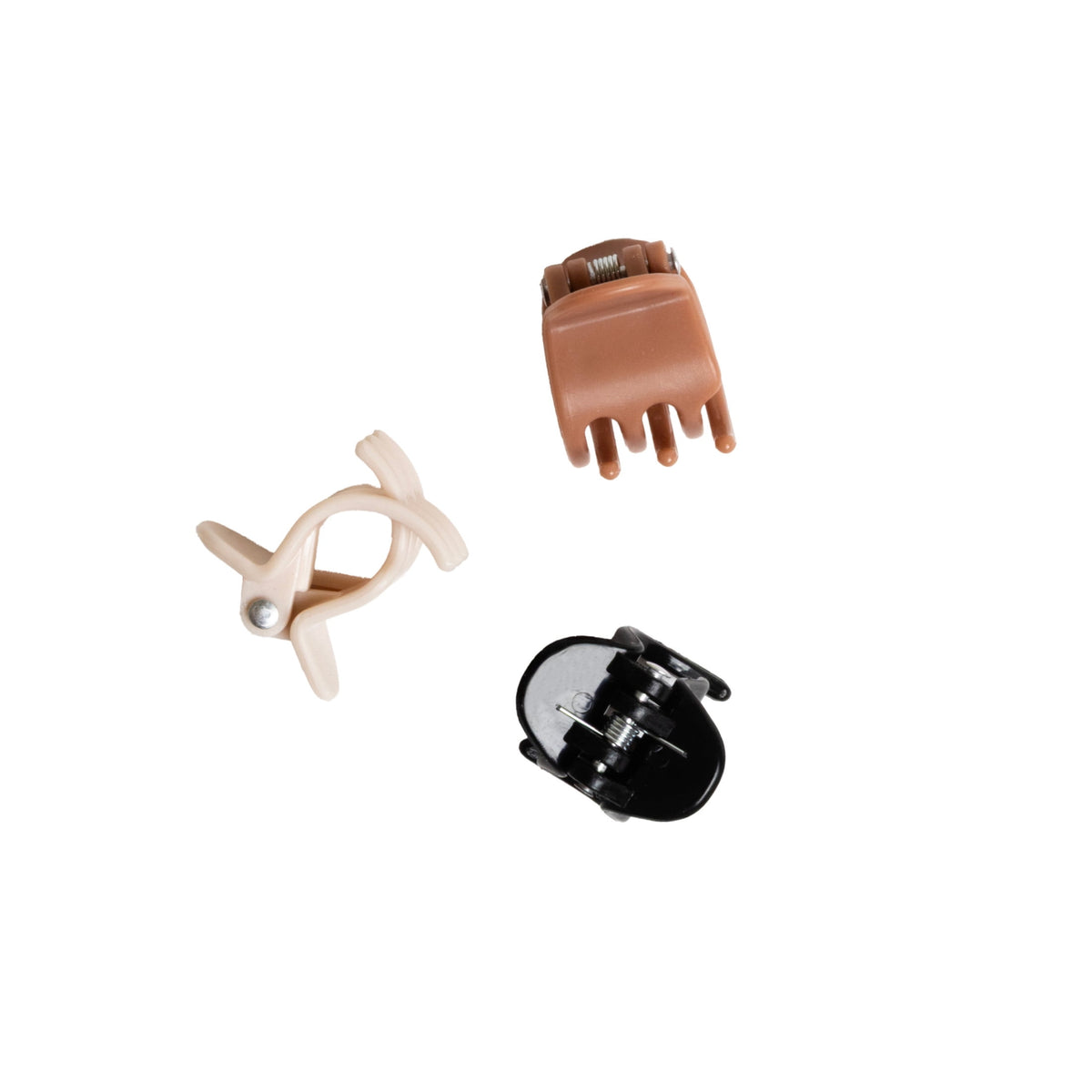 Mini Pinces Crabe Classiques, Coloris Assortis, Maintien Antidérapant Tous Cheveux, Lot de 12 - Image 4
